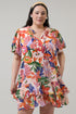 Hatley Floral Runner Up Shift Dress Curve